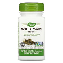 Nature's Way, Wild Yam Root, 425 mg, 100 Vegan Capsules