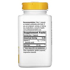 Nature's Way, 비타민C, 로즈힙 함유, 엑스트라 스트렝스, 1,000mg, 캡슐 250정