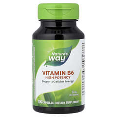 ビタミンB6、50mg、100粒