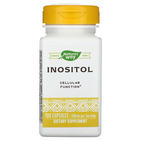 Nature's Way, Inositol, 500 mg, 100 Capsules