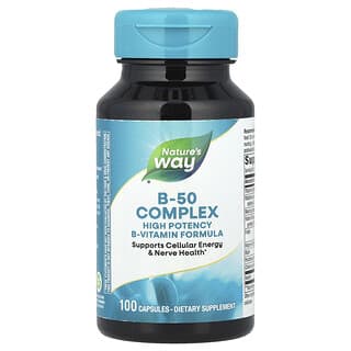 Nature's Way, B-50 Complex, 100 Capsules