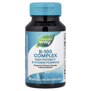 Nature's Way, B-100 Complex, 60 Capsules