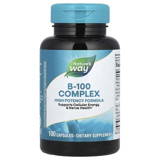 Nature's Way, Complexe de vitamines B-100, 100 capsules