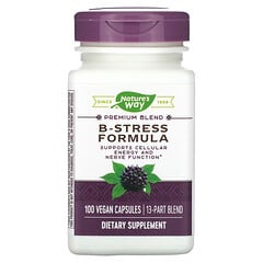 Nature's Way, B-Stress Formula, 100 vegane Kapseln