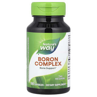 Nature's Way, Boron Complex, 3 mg, 100 Capsules