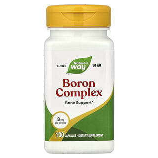Nature's Way, Boron Complex, 3 mg, 100 Capsules