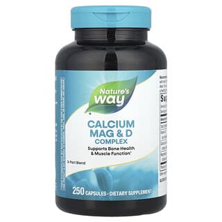 Nature's Way, Calcium Mag & D Complex, 250 Capsules