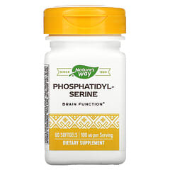 Nature's Way, Phosphatidylsérine, 100 mg, 60 capsules à enveloppe molle