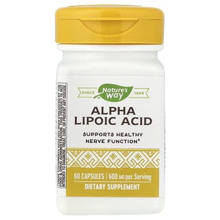 Nature's Way, Alpha Lipoic Acid, 60 Capsules (200 mg per Capsule)