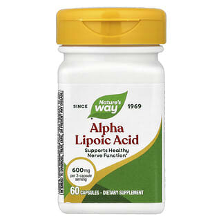 Nature's Way, Alpha Lipoic Acid, 60 Capsules (200 mg per Capsule)