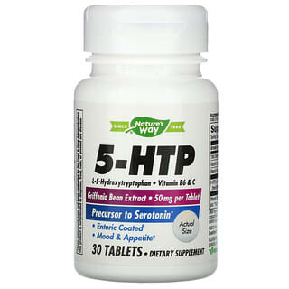 Nature's Way, 5-HTP, 30 comprimidos