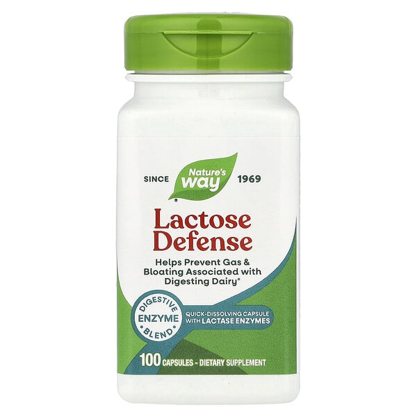 Nature's Way, Lactose Defence, 100 Capsules (230 mg per Capsule)