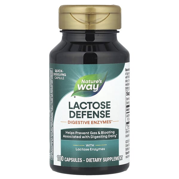 Lactose Defense, 100 Capsules (230 mg per Capsule)