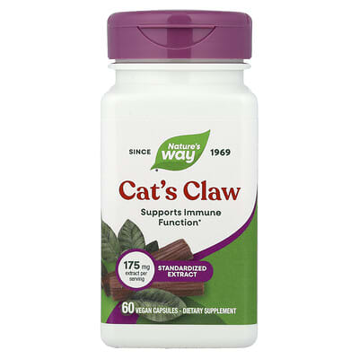 Nature's Way, Cat's Claw, 175 mg, 60 Vegan Capsules