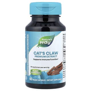 Nature's Way, Cat's Claw, Premium Extract, 175 mg, 60 Vegan Capsules