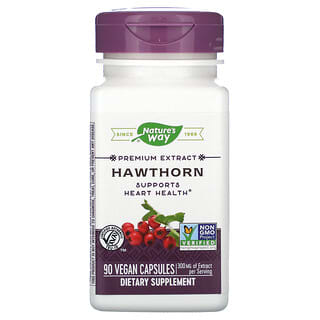 Nature's Way, Hawthorn, 300 mg, 90 Vegan Capsules