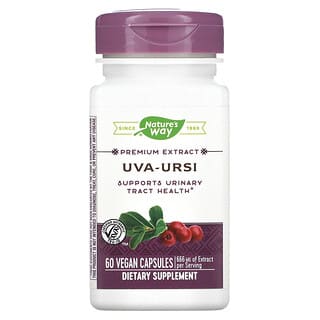 Nature's Way, Uva-Ursi, 666 mg, 60 Vegan Capsules