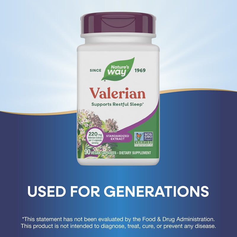 Valerian, 90 Vegan Capsules