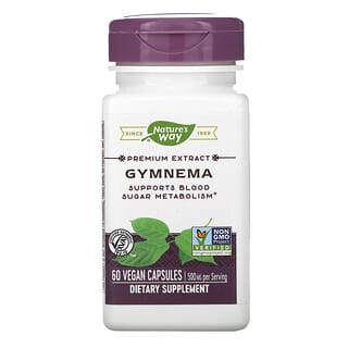 Nature's Way, Gymnema, 500 mg, 60 Vegan Capsules