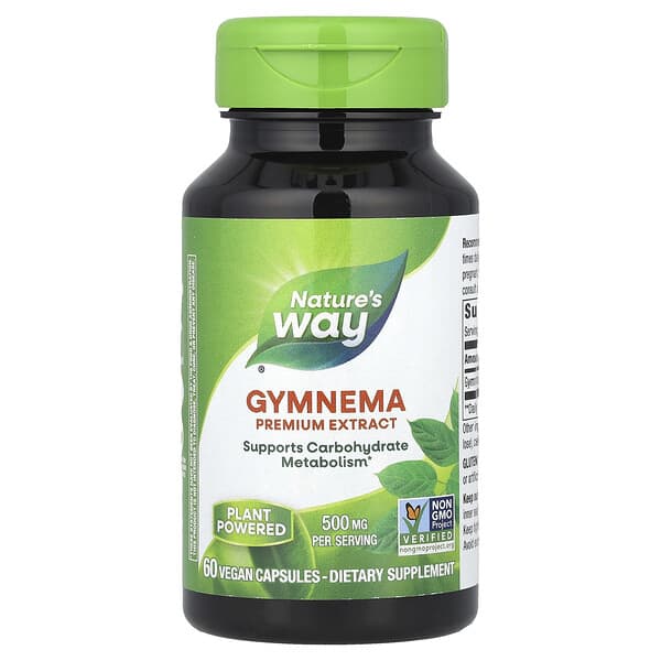 Gymnema, 500 mg, 60 Vegan Capsules