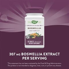 Nature's Way, Boswellia, 307 mg, 60 comprimidos