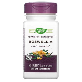 Nature's Way, Boswellia, 307 mg, 60 comprimés
