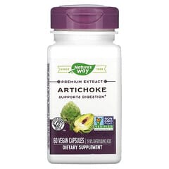 Nature's Way, Artichoke, Premium Extract, 60 Vegan Capsules