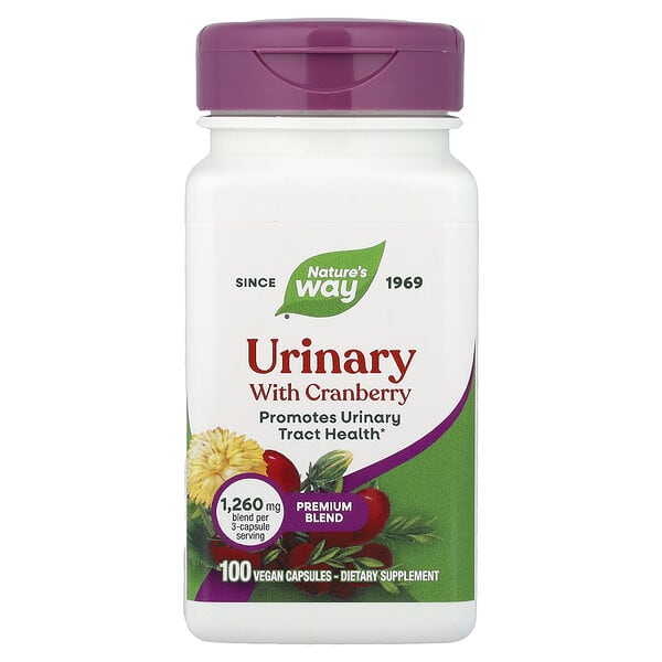Urinary with Cranberry, 100 Vegan Capsules