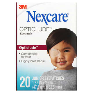 Nexcare, Opticlude Junior Eyepatch, 20 Eye Patches
