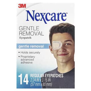 Nexcare, Gentle Removal Eyepatch, 14 Regular Eyepatches