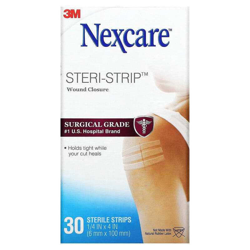Nexcare First Aid Steri-Strip Skin Closure - 30ct