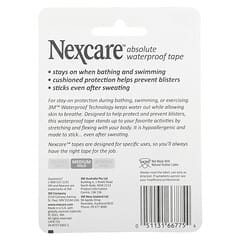Nexcare, Absolute Waterproof Tape, mittlerer Halt, 180 Zoll (5 m²)