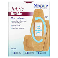 Nexcare, Flexible Stoffbinden, 30 verschiedene Größen