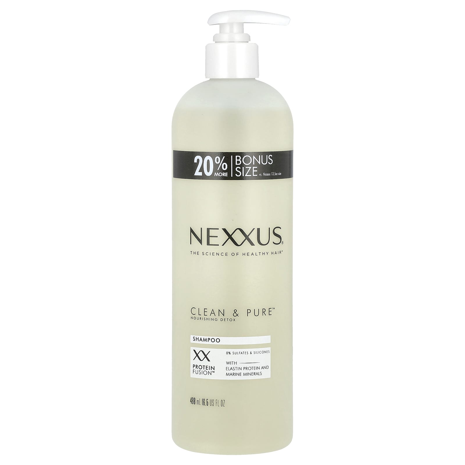 Clean & Pure™, Shampoo Nutritivo Detox, Para Todos os Tipos de
