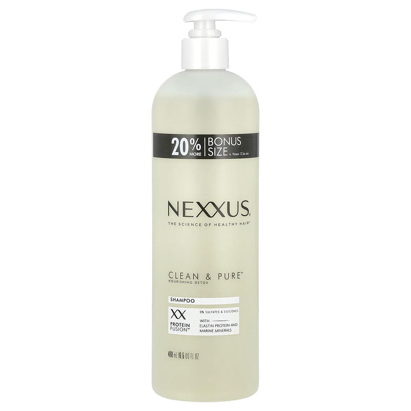 Popular nexxus clean and pure shampoo and conditioner