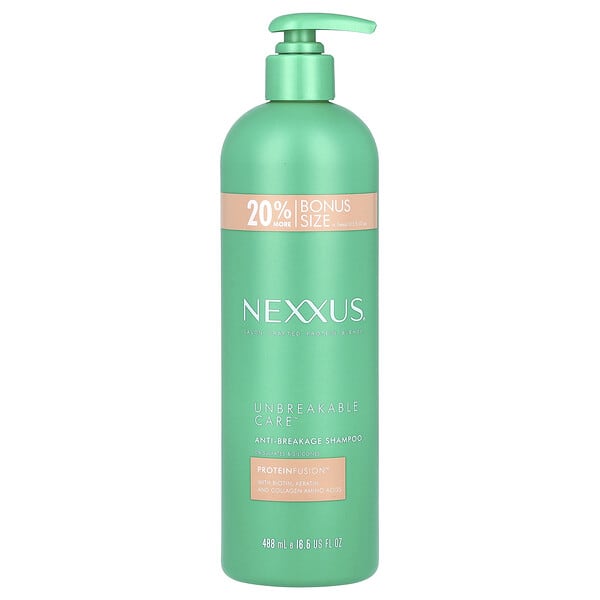 Nexxus, Unbreakable Care™, Anti-Breakage Shampoo, For Fine &amp; Thin Hair, 16.5 fl oz (488 ml)