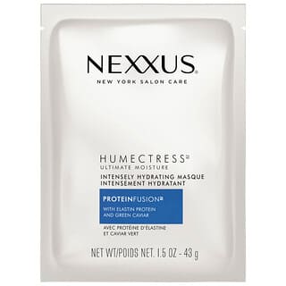 Nexxus, 휴멕트레스 인텐슬리 하이드레이팅 헤어 마스크, 얼티밋 모이스처, 1.5oz(43g)