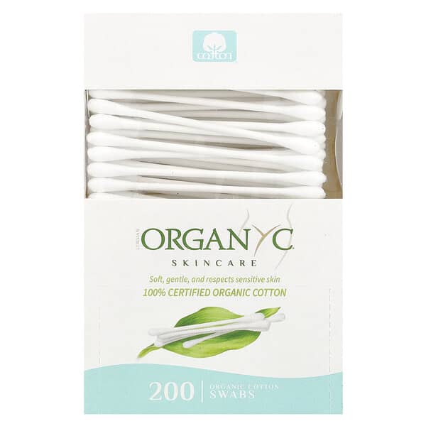 Organyc, 유기농 면봉, 200개입