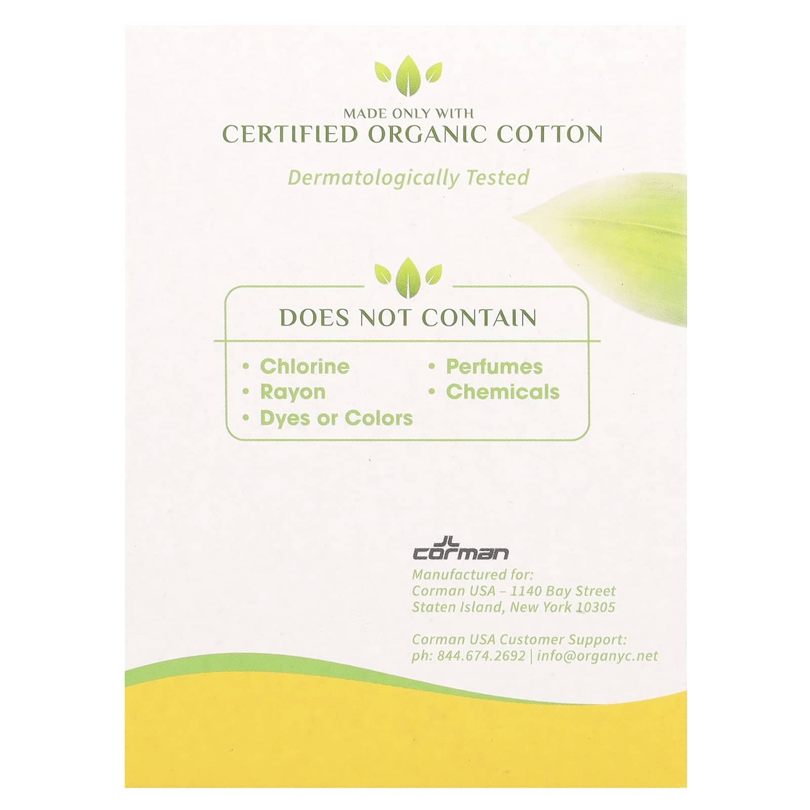 Organyc, Organic Tampons, Compact, Regular, 16 Tampons