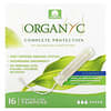 Organic Tampons, Compact, Super, 16 Tampons