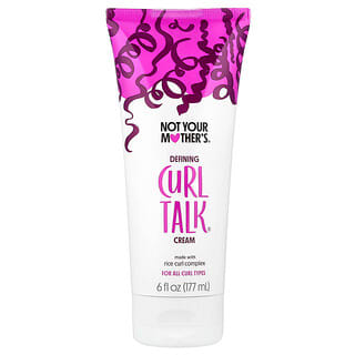 Not Your Mother's, Curl Talk®, Definiërende crème, voor alle krultypes, 6 fl oz (177 ml)