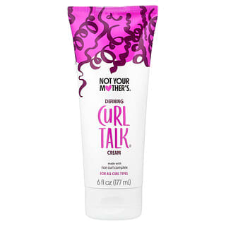 Not Your Mother's, Curl Talk®, Defining Cream, For All Curl Types, 6 fl oz (177 ml)