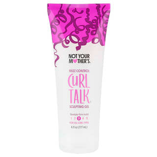 Not Your Mother's, Curl Talk®, Frizz Control Sculpting Gel, For All Curl Types, 6 fl oz (177 ml)