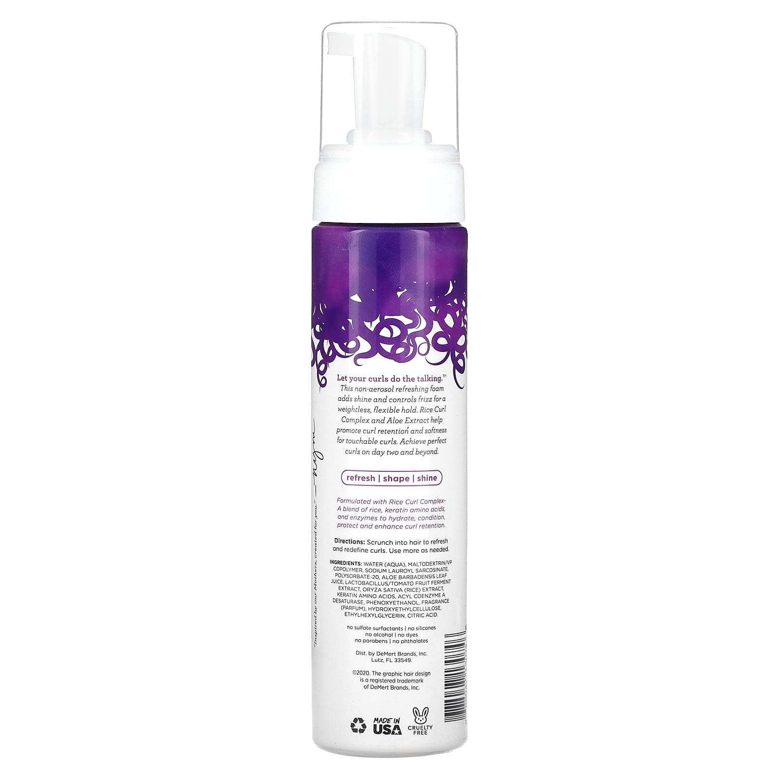 Not Your Mother's, Curl Talk, Refreshing Curl Foam, 8 fl oz (236 ml)