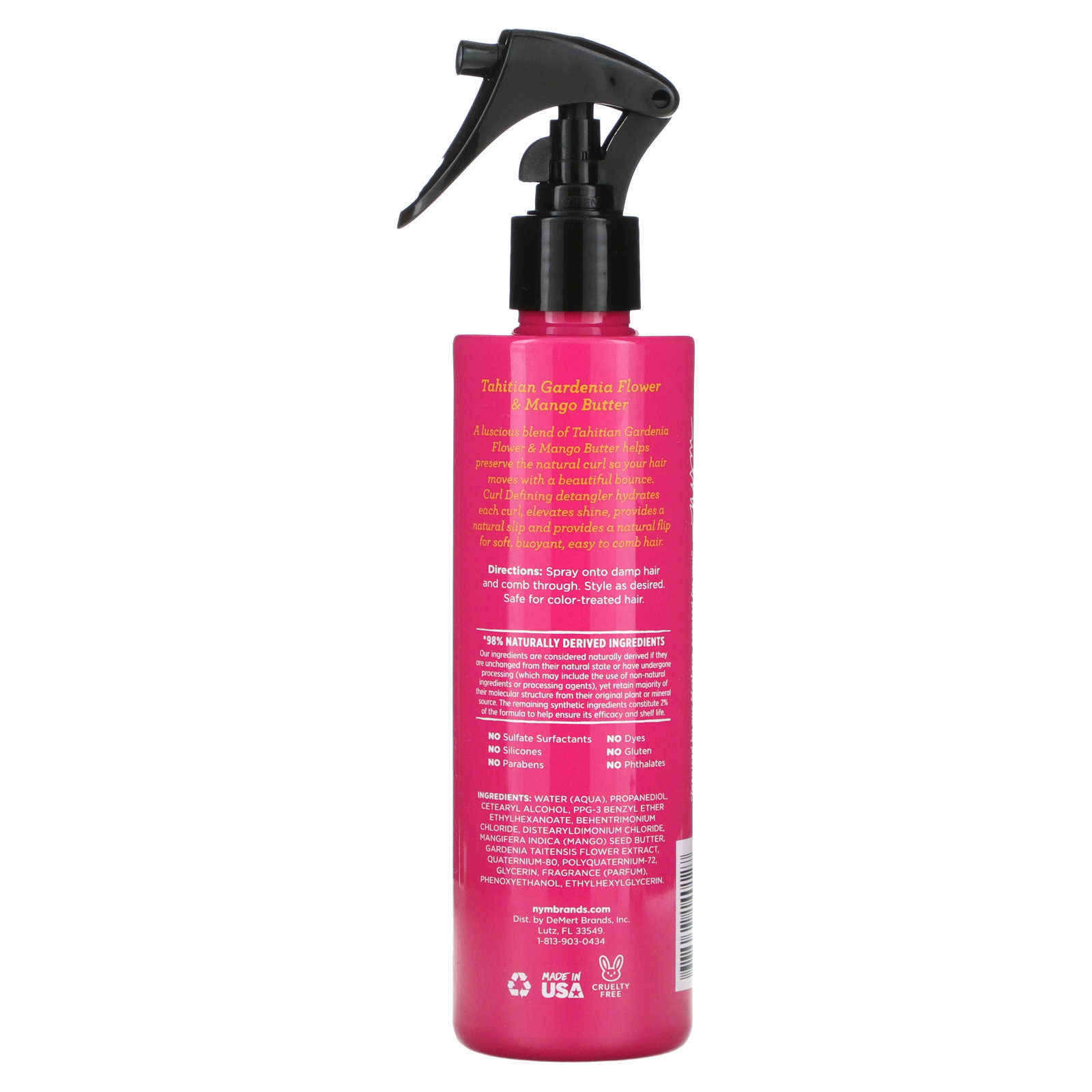 Not Your Mother's, Curl Defining Detangler, Tahitian Gardenia Flower