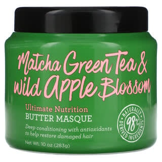 Not Your Mother's, Mascarilla de mantequilla de Ultimate Nutrition, Té verde matcha y flor de manzano silvestre, 283 g (10 oz)