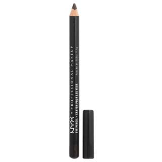 NYX Professional Makeup, Slim Eye Pencil, 931 Black Brown, 0.03 oz (1.1 g)