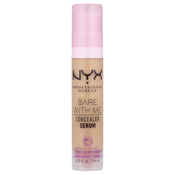 NYX Professional Makeup, Bare With Me, 컨실러 세럼, 03 바닐라, 9.6ml(0.32fl oz)