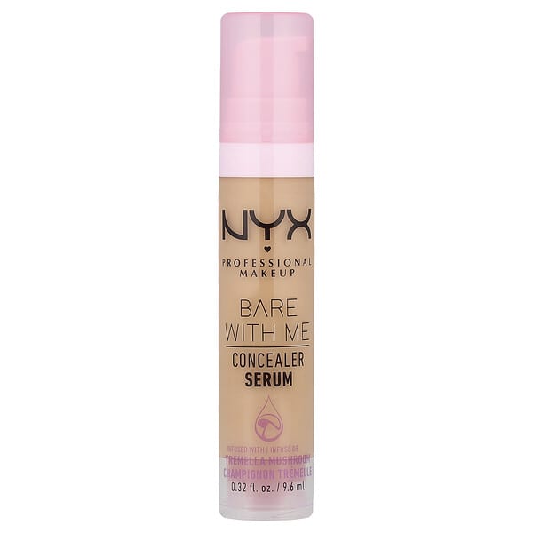 NYX Professional Makeup, Bare With Me คอนซีลเลอร์ เซรั่ม เบอร์ 04 เบจ ขนาด 0.32 ออนซ์ (9.6 มล.)