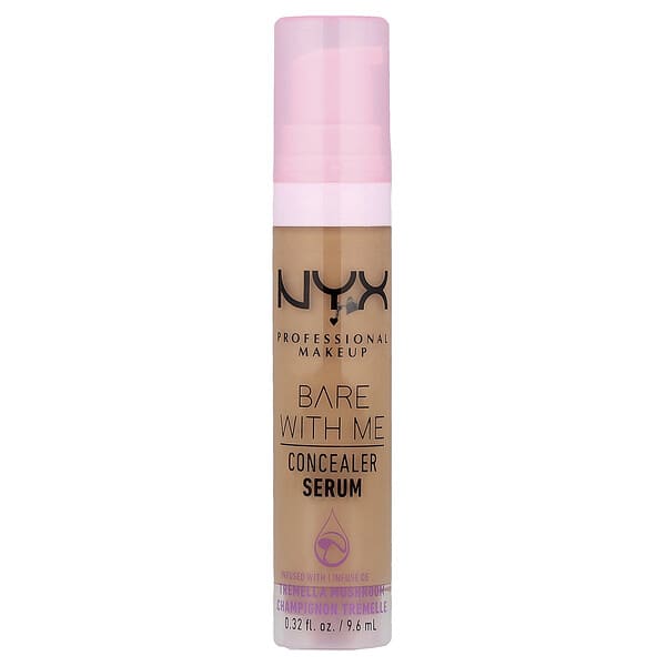NYX Professional Makeup, Bare With Me, 컨실러 세럼, 07 미디엄, 9.6ml(0.32fl oz)
